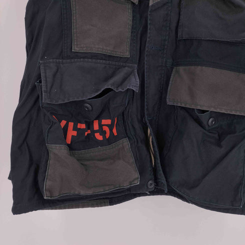 アヴィレックス AVIREX OVER PRINT B.D.U.JACKET メンズ 2XL