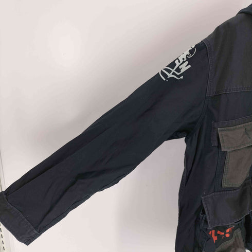 アヴィレックス AVIREX OVER PRINT B.D.U.JACKET メンズ 2XL