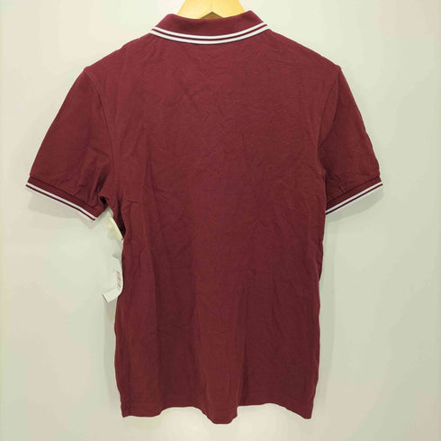 フレッドペリー FRED PERRY ロゴ刺繍 ショートスリーブ ポロシャツ メンズ import:M