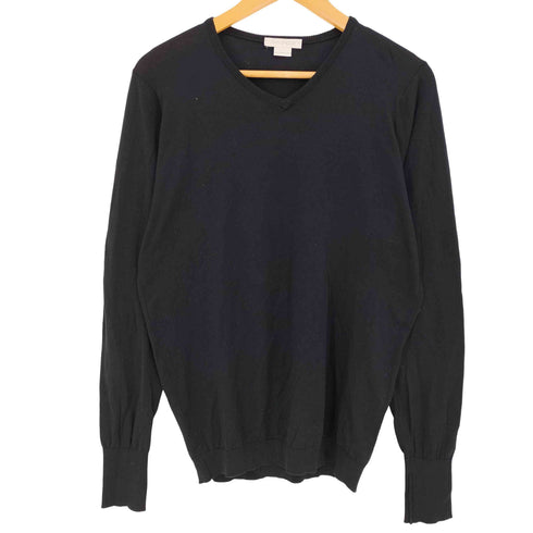 ジョンスメドレー JOHN SMEDLEY イングランド製 Vネックニット メンズ