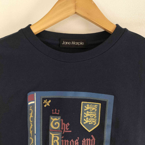 Jane Marple 23AW Royal library T-shirt Royal library Tシャツ レディース import:M