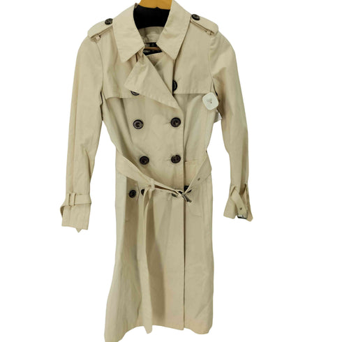 バーバリーロンドン BURBERRY LONDON 裏地チェックコットントレンチコート レディース JPN:36