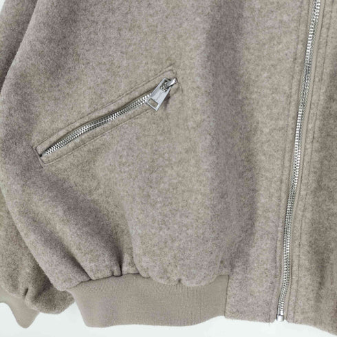 ザラ ZARA プラッシュボンバージャケット レディース import:M
