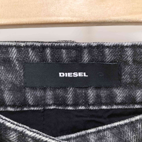 ディーゼル DIESEL ツイード切替デニムスカート レディース 24