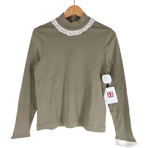 Jane Marple 23AW Royal-fraise lace-trim pullover ロイヤルフライスレーストリムプルオーバー レディース import:M