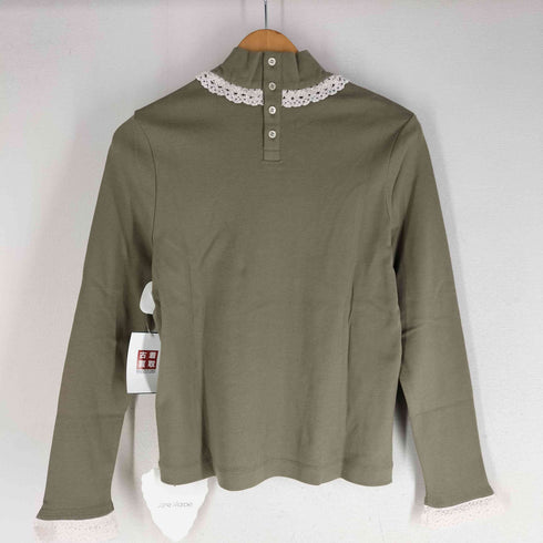 Jane Marple 23AW Royal-fraise lace-trim pullover ロイヤルフライスレーストリムプルオーバー レディース import:M
