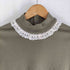 Jane Marple 23AW Royal-fraise lace-trim pullover ロイヤルフライスレーストリムプルオーバー レディース import:M