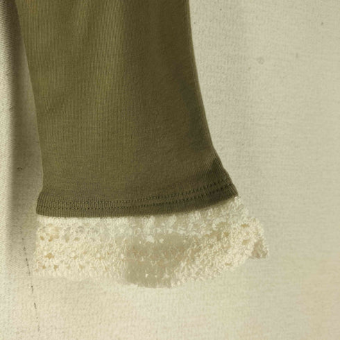 Jane Marple 23AW Royal-fraise lace-trim pullover ロイヤルフライスレーストリムプルオーバー レディース import:M