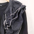 ザラ ZARA フリル付きクルーネックトレーナー レディース M