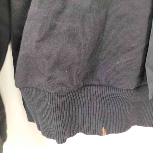 ザラ ZARA フリル付きクルーネックトレーナー レディース M