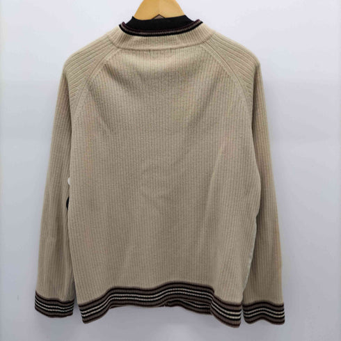 バーバリーブラックレーベル BURBERRY BLACK LABEL ニット切替ウールブルゾン メンズ JPN:3