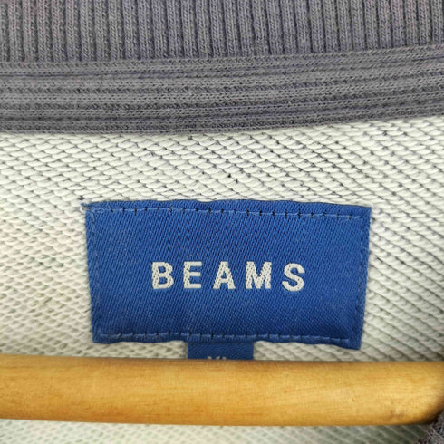 ビームス BEAMS ボーダー クルーイージースウェット メンズ JPN:XL