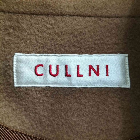クルニ CULLNI フライフロントウールステンカラーコート メンズ JPN:0