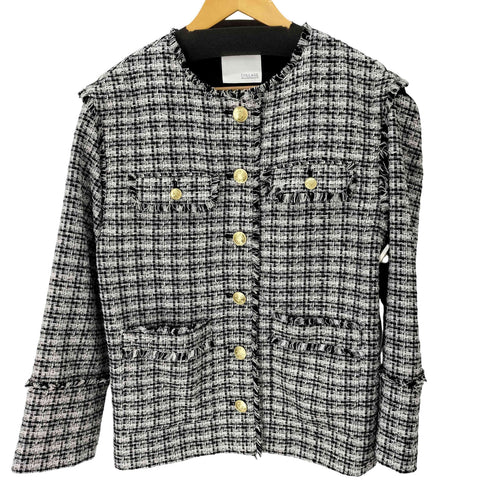 コラージュガリャルダガランテ COLLAGE GALLARDAGALANTE 22AW 2WAY金ボタンツイードジャケット レディース FREE
