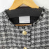 コラージュガリャルダガランテ COLLAGE GALLARDAGALANTE 22AW 2WAY金ボタンツイードジャケット レディース FREE