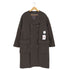 ジョンブル Johnbull 裏キルティング ダブル ノーカラーコート メンズ import:M