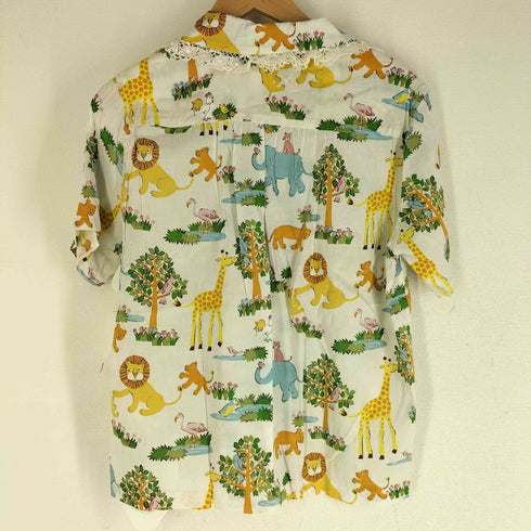 Jane Marple 19SS Zoo gardenのフレンチアロハ レディース import:M