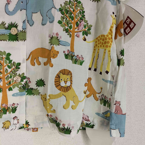 Jane Marple 19SS Zoo gardenのフレンチアロハ レディース import:M