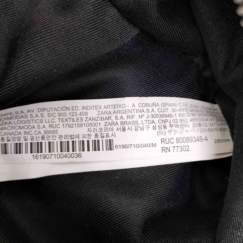 ザラ ZARA スタッズデザインショルダーバッグ レディース M