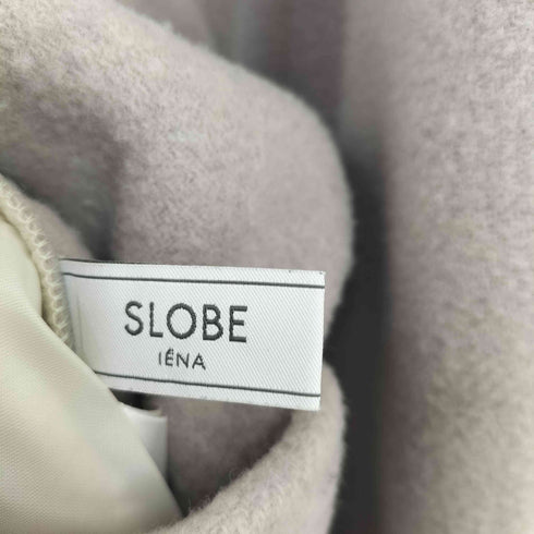 スローブイエナ SLOBE IENA ベルト付きノーカラーリバーコート レディース T38