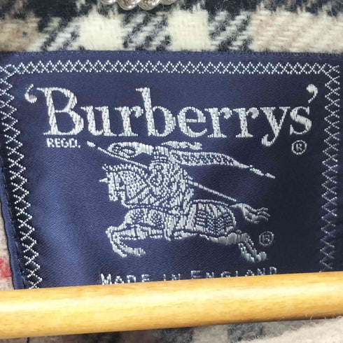 バーバリーズ BURBERRYS 90S 英国製 SPECIALITY DUFFLE COATING 裏地ノバチェック ダッフルコート メンズ JPN:M