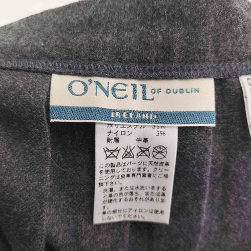 オニールオブダブリン ONEIL OF DUBLIN レザーベルトウール混巻きスカート レディース
