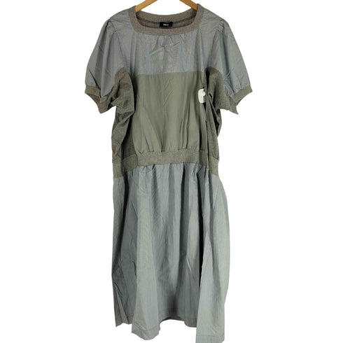 ネネット Ne-net 18AW 異素材切替ギャザーワンピース レディース JPN:2