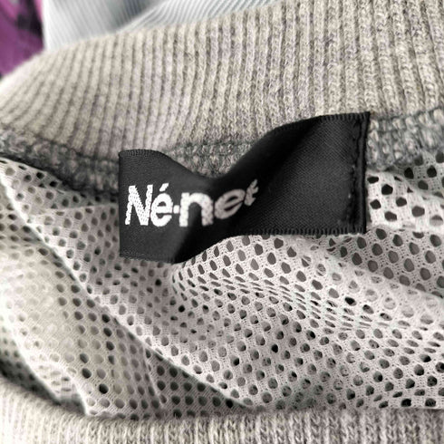ネネット Ne-net 18AW 異素材切替ギャザーワンピース レディース JPN:2