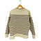 oldderby Knitwear ブルトンストライプガーンジープルオーバー レディース L