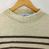 oldderby Knitwear ブルトンストライプガーンジープルオーバー レディース L