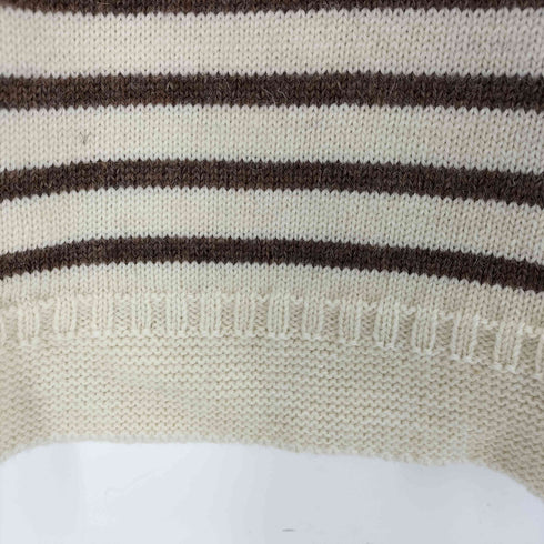 oldderby Knitwear ブルトンストライプガーンジープルオーバー レディース L