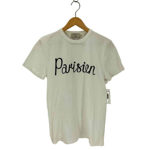 メゾンキツネ MAISON KITSUNE プリントクルーネックTシャツ メンズ JPN:S