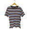 ポロバイラルフローレン Polo by RALPH LAUREN 90s マルチボーダー クルーネックTシャツ メンズ JPN:M