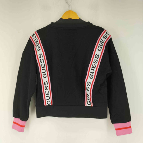 ゲス GUESS ロゴテープ クルーネックスウェット レディース XS