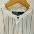 ポロバイラルフローレン Polo by RALPH LAUREN 90s ストライプ柄 バンドカラーシャツ メンズ JPN:XL