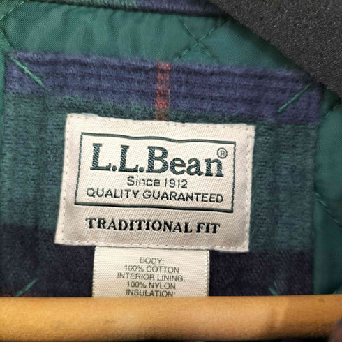 エルエルビーン L.L.Bean PrimaLoft Lined Chamois Shirt Jac メンズ M-REG