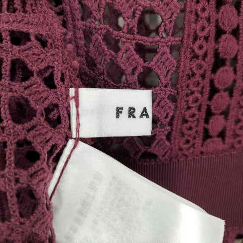 フレイアイディー FRAY I.D レースデザイン ドレス ワンピース レディース JPN:1