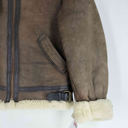 アヴィレックス AVIREX USA製 B-3 MOUTON FLIGHT JACKET メンズ 38