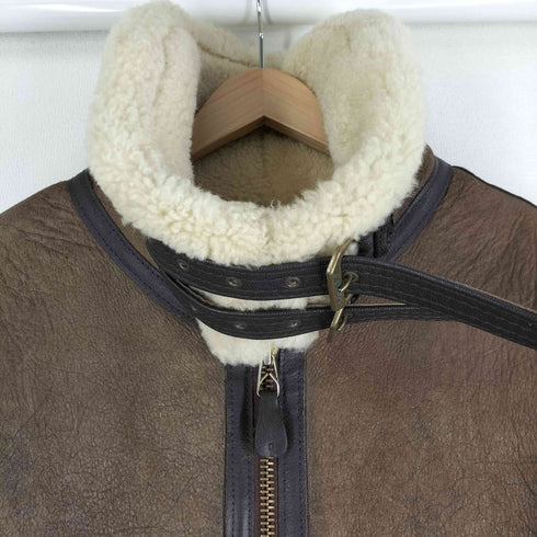 アヴィレックス AVIREX USA製 B-3 MOUTON FLIGHT JACKET メンズ 38