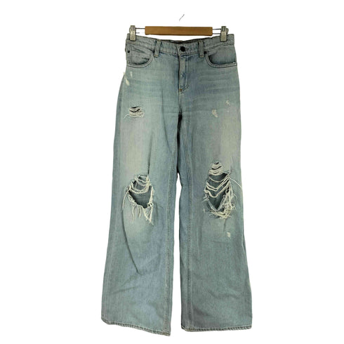 アレキサンダーワン Alexander Wang 加工クラッシュデニムパンツ レディース 24