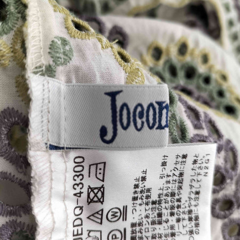 ホコモモラ Jocomomola guirnalda スカラップ刺繍ワンピース レディース JPN:40