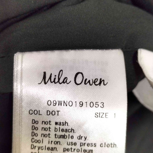 ミラオーウェン Mila Owen ノースリーブ ドッキング ワンピース レディース JPN:1