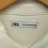 ザラ ZARA テクスチャー生地 ストレッチ オーバーサイズ レギュラーカラーシャツ メンズ import:XL
