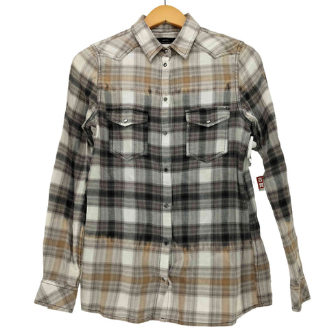 ディーゼル DIESEL チェック柄 ウエスタンシャツ レディース