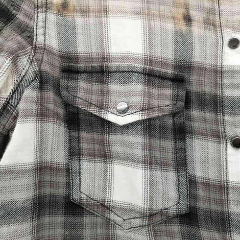 ディーゼル DIESEL チェック柄 ウエスタンシャツ レディース