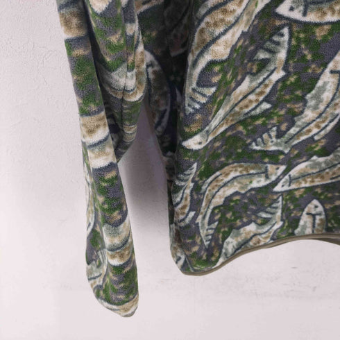 パタゴニア patagonia シンチラスナップ トラウト柄 メンズ import:M