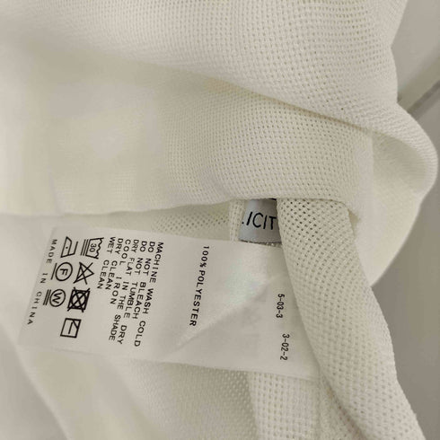 シンプリシテェ SIMPLICITE 24SS レノメッシュセイラートップス レディース
