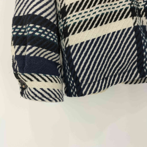 ザラ ZARA ウール混 ワークシャツジャケット メンズ XL