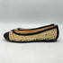 マークバイマークジェイコブス Marc by Marc Jacobs SUEDE BLK SYNTHETIC GOLD メッシュ バレエシューズ レディース EUR:35