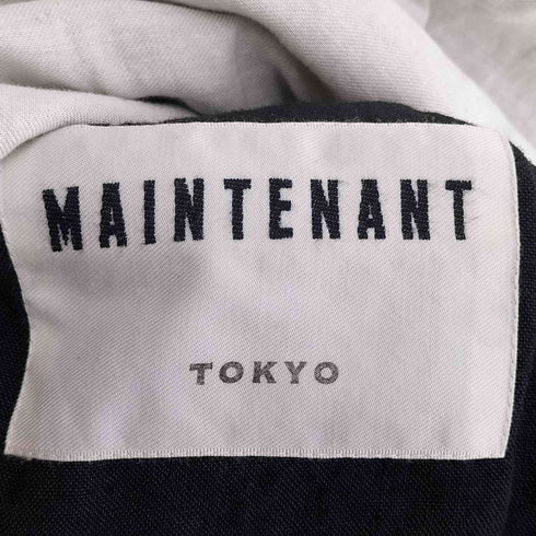 MAINTENANT NEW YORK リネン100 3B テーラードジャケット メンズ 48
